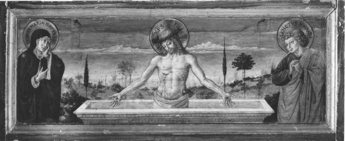Cristo in pietà tra la Vergine e San Giovanni